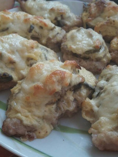 Gombás karaj szelet recept fotója