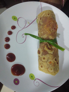 A picture of Paneer veg Frankie.