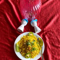 Indore Poha A picture of Indore Poha.