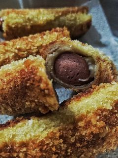 Foto resep Sosis Gulung Roti Tawar