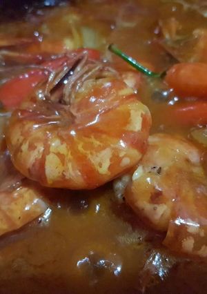 Foto resep Udang Asam Manis