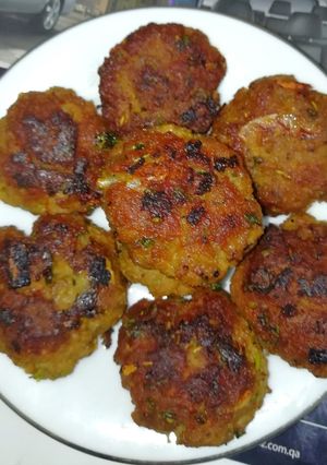 A picture of Mutton kabab (kaccha keema kabab).