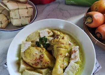 Mudah Cepat Memasak Ketupat Oat dan Opor Special Gurih Mantul