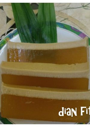 Foto resep Puding santan gula merah