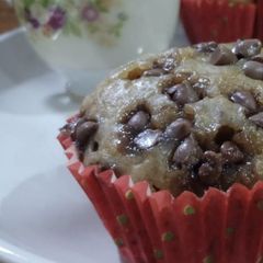 Banana Chocolate Muffins A picture of Banana Chocolate Muffins.