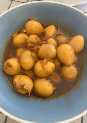 Foto resep Telur Puyuh Bacem Simpel