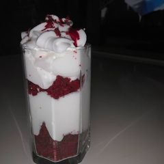 A picture of Cake parfait.