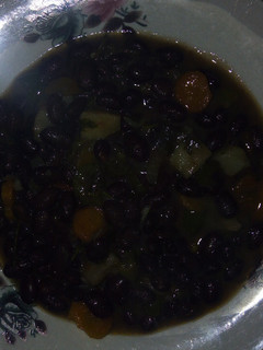 A picture of Njahi stew.