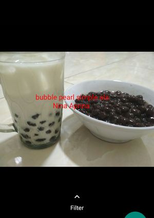 Foto resep Bubble pearl simple ala Nina Aprina
