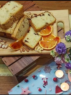 عکسی از دستور کیک پنبه ای با زست پرتقال و شکلات نسوز