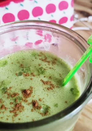 Une photo de Lait matcha