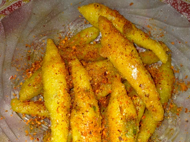 Langkah Gampang Membikin Resep Sotong goreng Aci(jajanan jadul teman tahu bulat) super Gambang yang Sempurna Anti Ribet, Sempurna