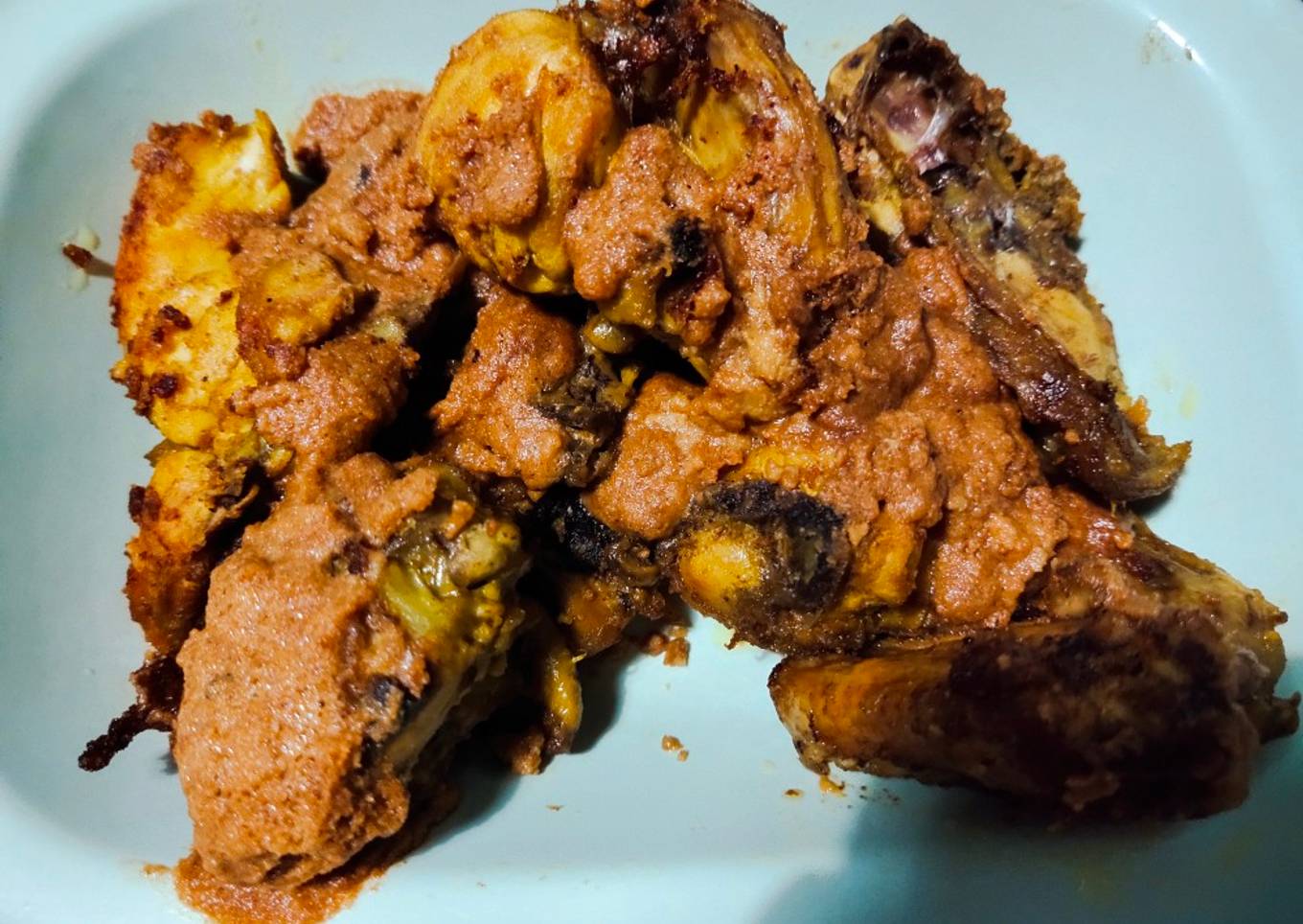Ayam Goreng Saos Telor Asin / Chicken Salted Egg