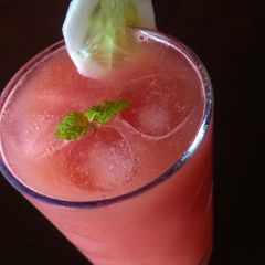 A picture of Cucumelon juice.