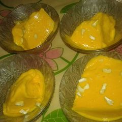 A picture of Mango Icecream.