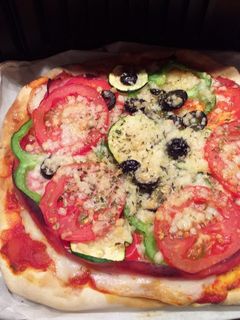 Una foto de Pizza rápida en freidora de aire