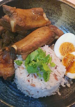 รูปของ ซี่โครงหมูตุ๋นน้ำผึ้ง