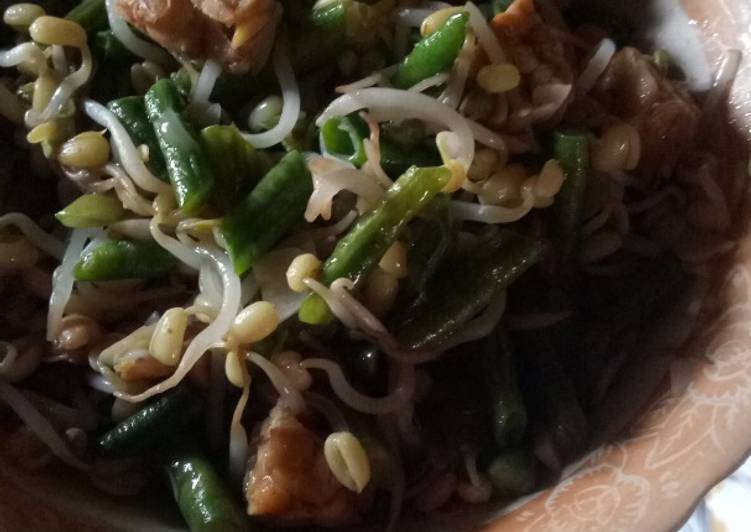 Tumis Toge kacang panjang