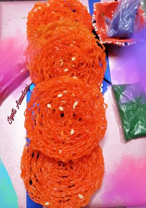 A picture of Sindhi special Gheeyar 😋 festival of colour Holi.