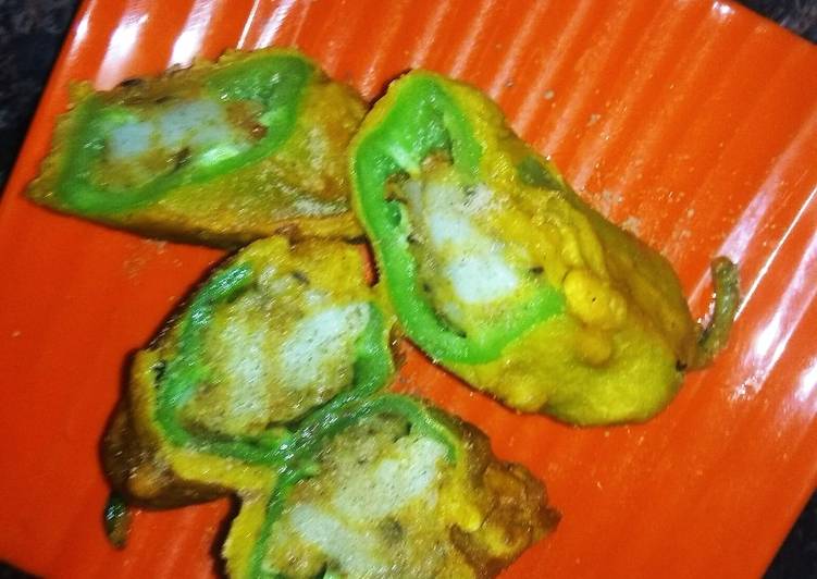 Recipe of Homemade Gujarati Mirch wada