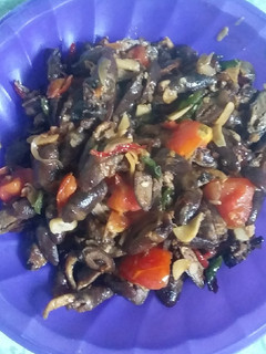 Foto resep Oseng pedas jantung ayam
