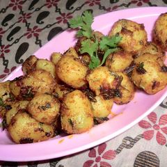 A picture of Chatpate aloo/.