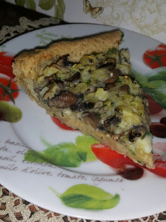 Una foto de Torta de champignons