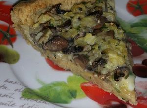 Una foto de Torta de champignons