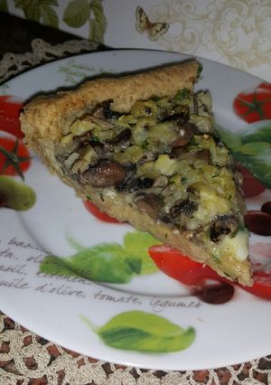 Una foto de Torta de champignons