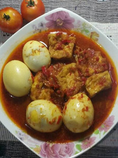 Foto resep Telur Tahu Bumbu Bali