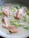Salmon & Wombok Milk Soup
