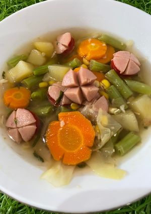 Foto resep Sayur Sop kentang wortel simpel