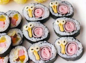 Foto resep Kimbap snail buat anak2, lagi rame di Korea. Gampang & Lucu!