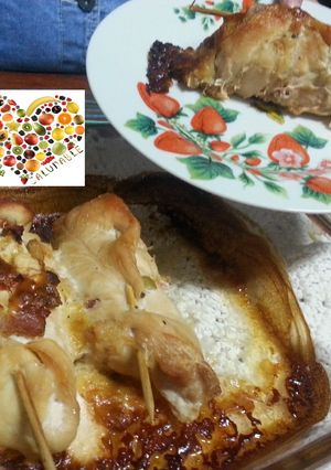Una foto de Supremas de Pollo Rellenas