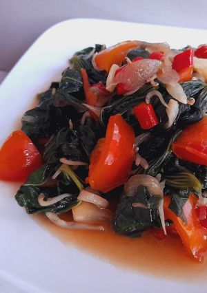Foto resep Tumis Daun Ubi Rambat