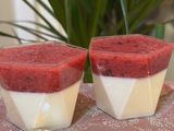 Erdei gyümölcsös Panna Cotta