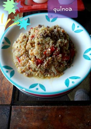 Una foto de Quinoa guisada