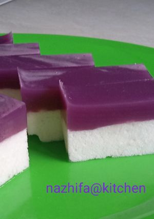 Foto resep Puding busa blueberry