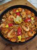 Arroz meloso de Atún 🐟 y Langostinos 🦐