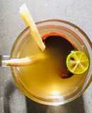 Nấu ăn cùng con: Trà xanh tắc gừng sả quế mật ong