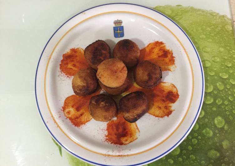 Croquetas de pulpo a la gallega