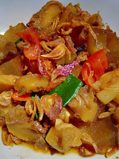 Foto resep Oseng kikil saos tiram