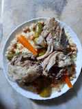 Couscous agneau, légumes et raisins secs 🥣