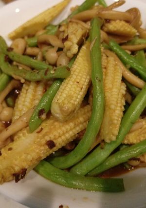 炸醬炒時蔬 的食譜成品照片