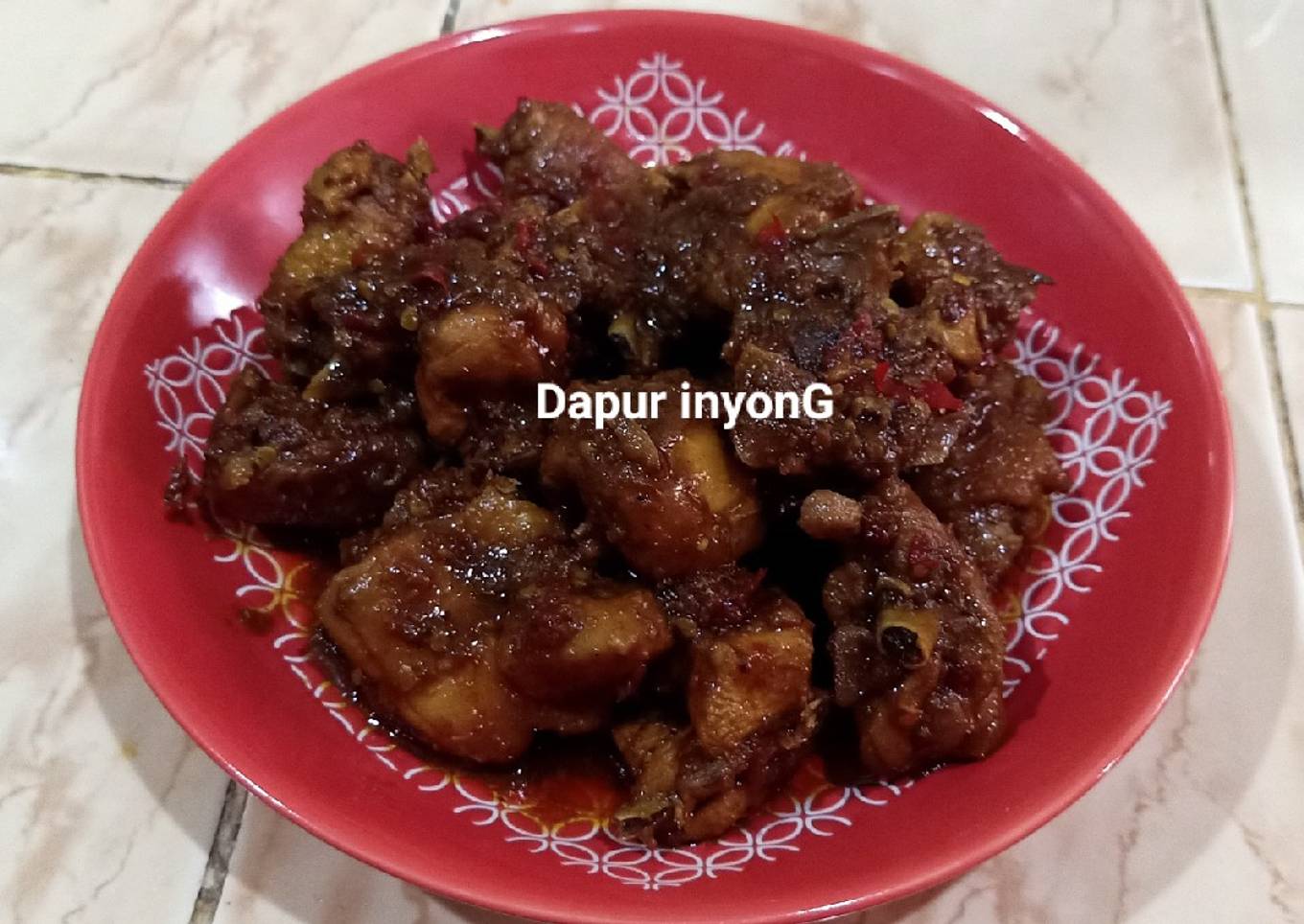 Rica-rica ayam kampung