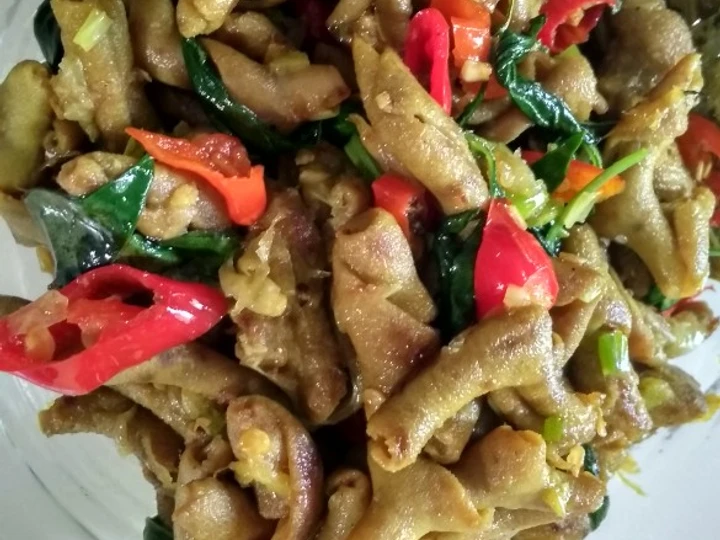 Cara Mudah Membuat Resep 9. Usus kemangi bumbu kuning yang Uenak Anti Ribet, Bikin Ngiler