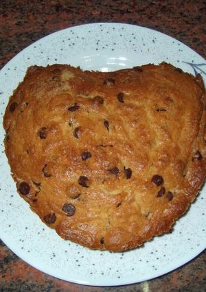 Una foto de Bizcocho con pepitas de chocolate