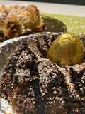 Tortas de almendra y de almendra con chocolate
