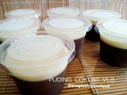 Gambar fla pudding tepung terigu