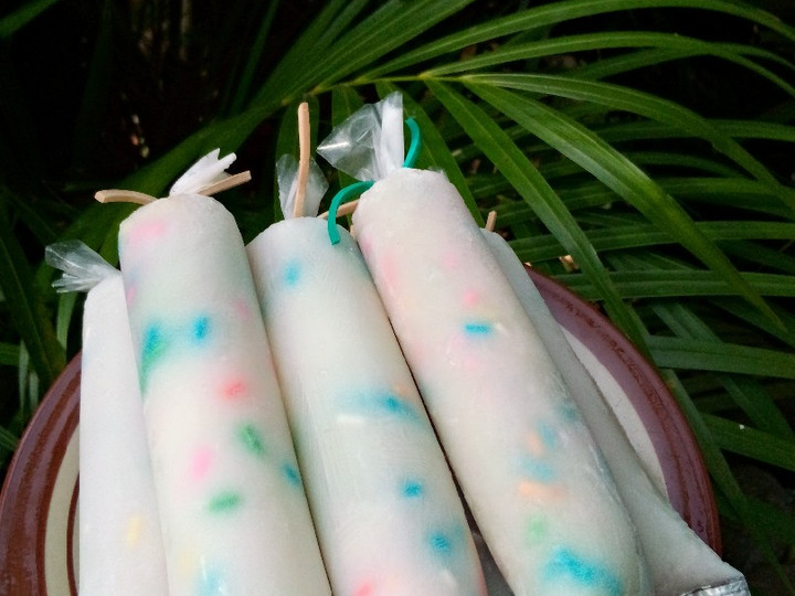 Resep Es lilin susu meses yang Enak